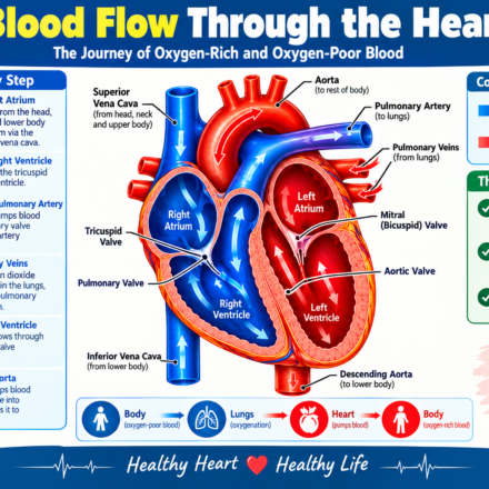 Blood Flow Through the Heart