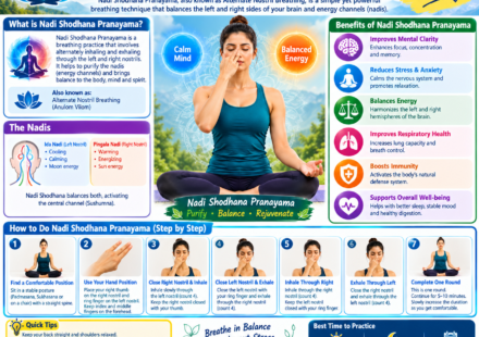 Nadi Shodhana Pranayama: Benefits, Steps